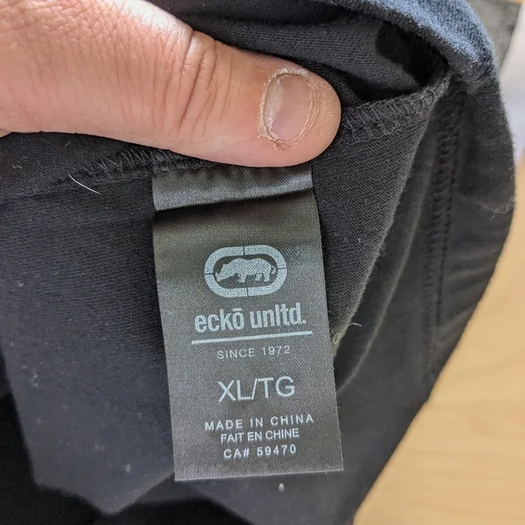 ECKŌ UNLTD Men T Shirt Size XL CAMO Short Sleeve In GREAT Condition - Picture 7 of 10